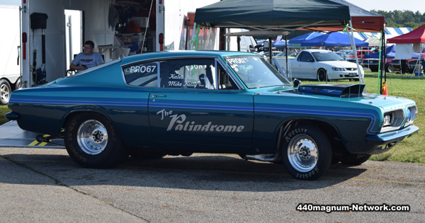 The Palindrome Plymouth Barracuda